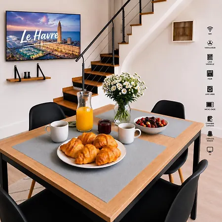 Апартаменты Duplex 4 Personnes 5 Minutes A Pied Du Petit Port Et 10 Minutes De La *